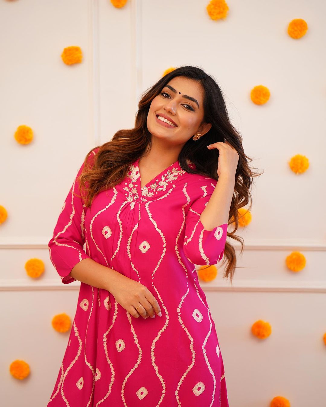 Heavy Rayon Co-ord set with Hand Adda work on yoke, 2pc, TK143-146