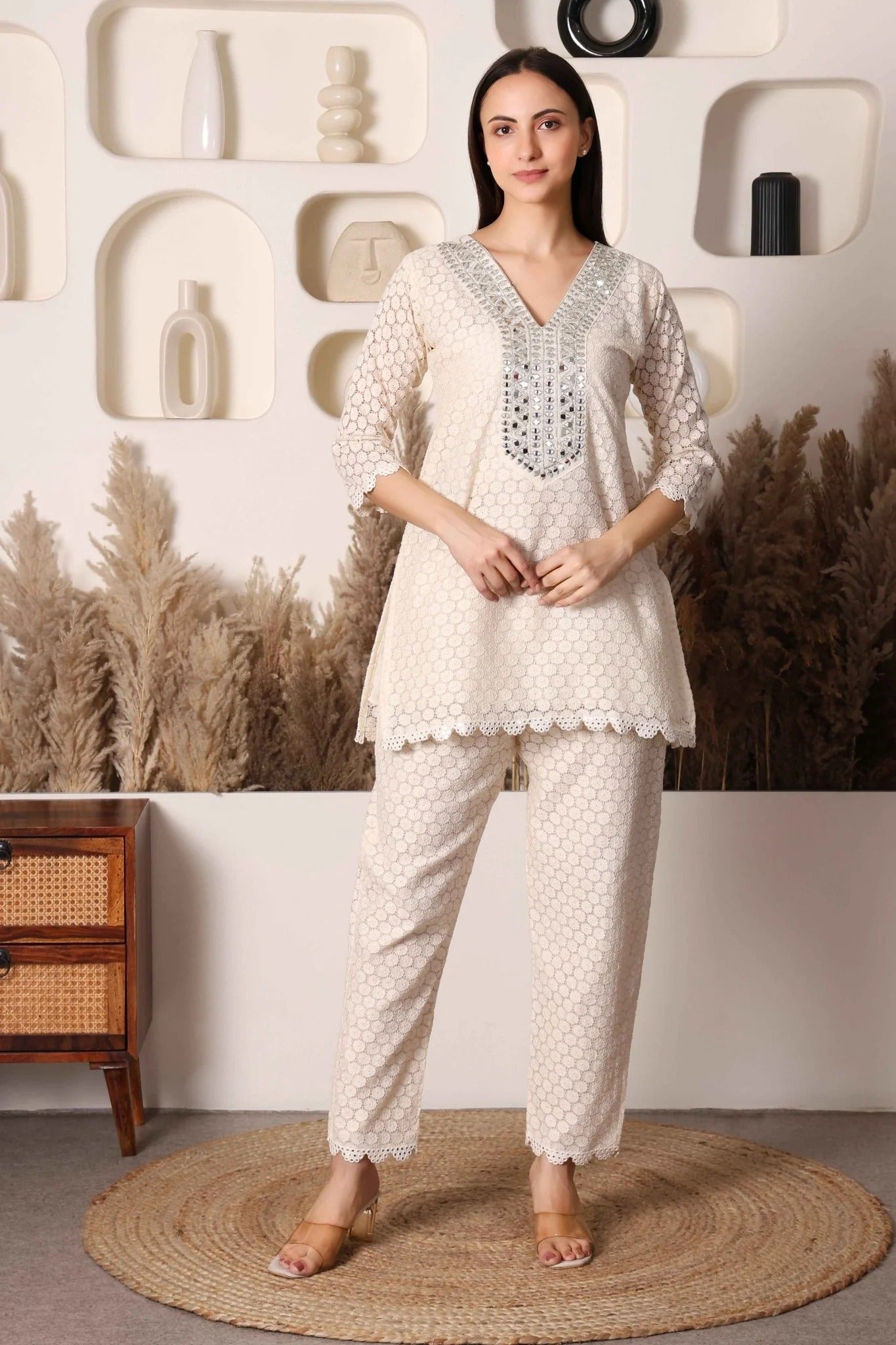 Handcrafted Crochia Co-ord Set – Pure and Unique Design