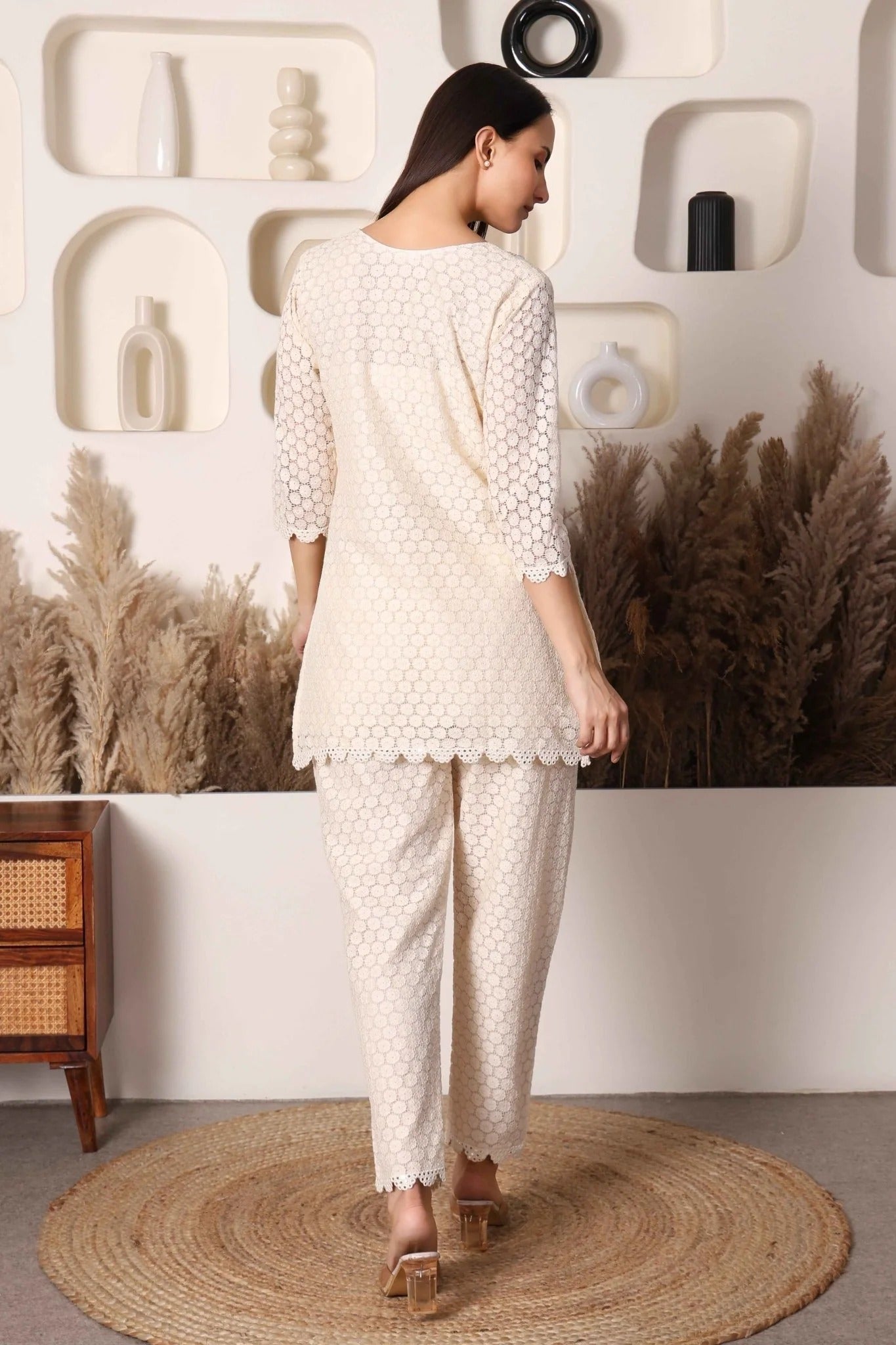Handcrafted Crochia Co-ord Set – Pure and Unique Design