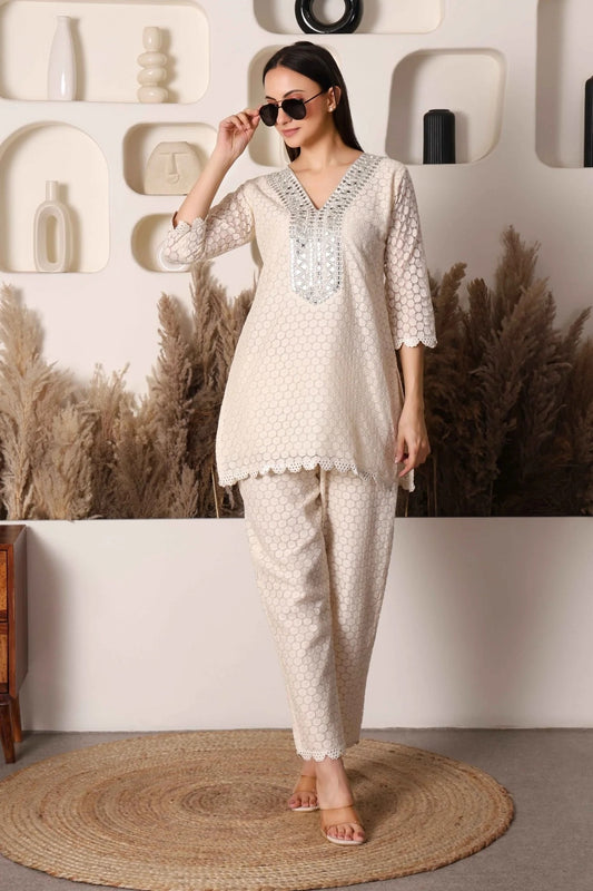 Handcrafted Crochia Co-ord Set – Pure and Unique Design